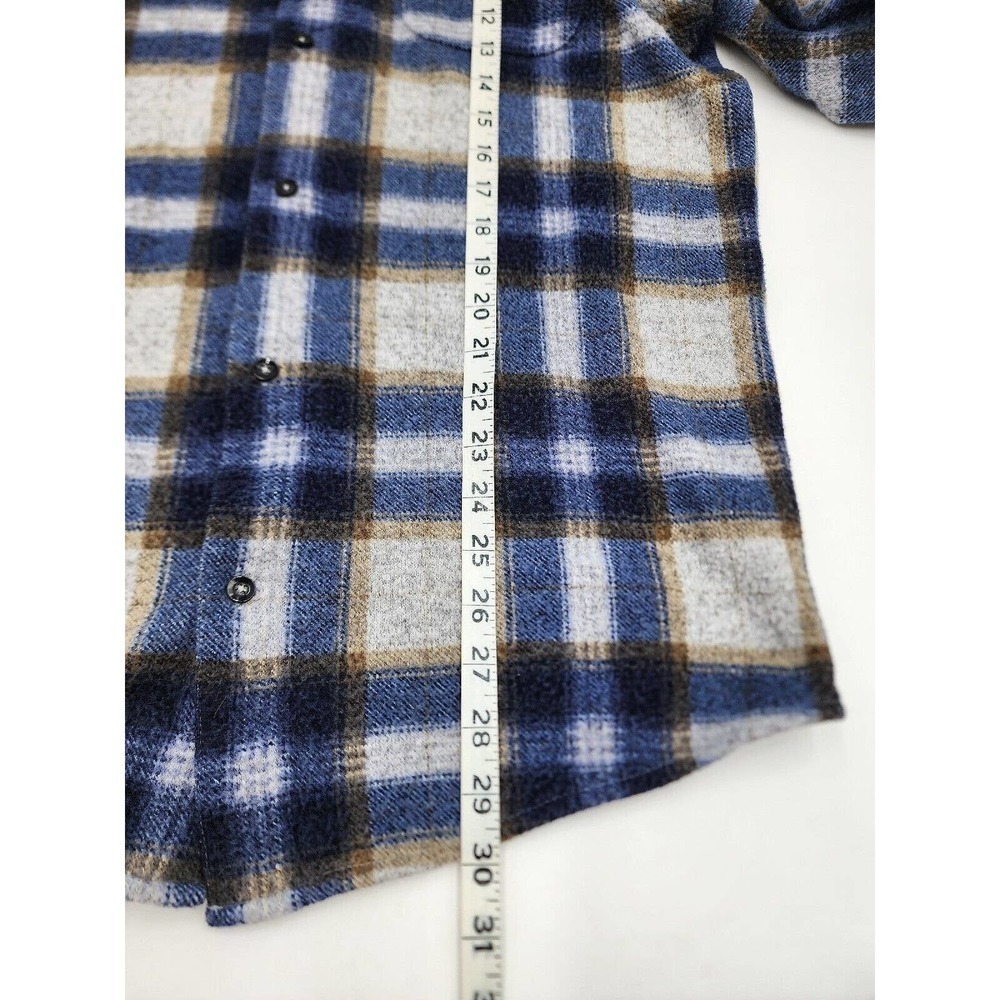 The Rail Flannel Plaid Casual Button Down Long Sleeve Shirt XL - Picture 5 of 7